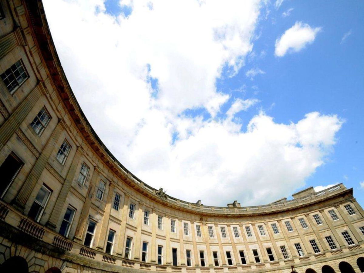 Buxton Crescent in Buxton, gb