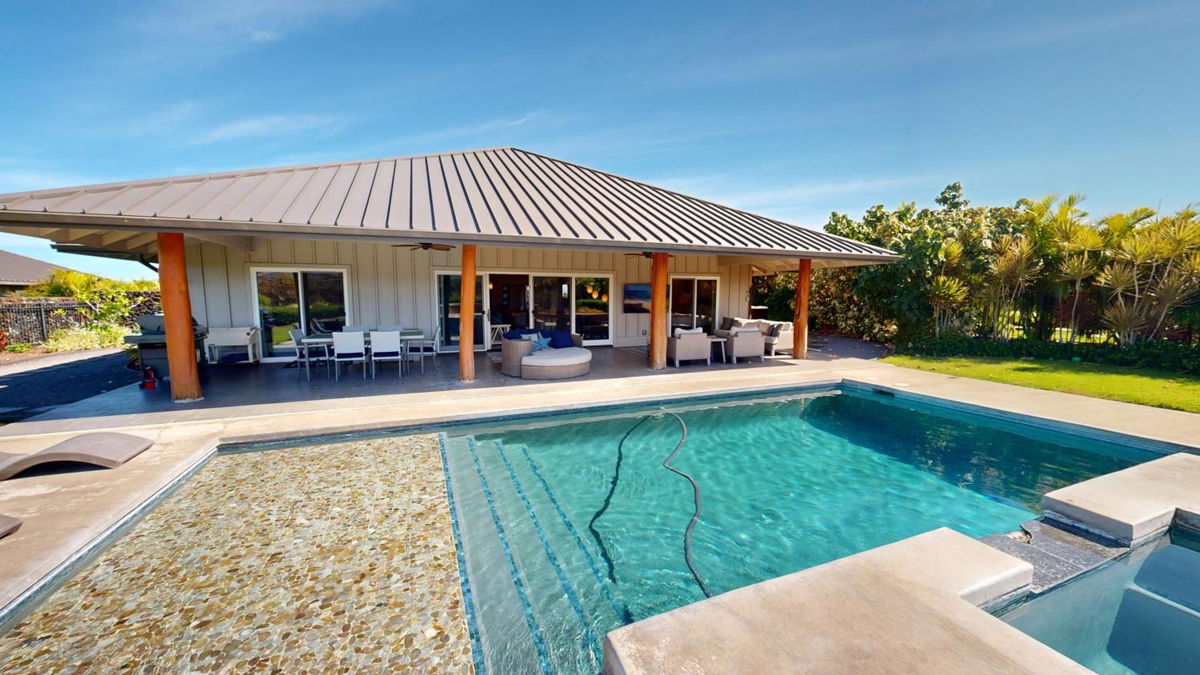 ❤PiH❤Aloha Spirit Large Private Heated Pool Spa Resort Pool Waterslide Passes Bikes and eBikes photo 5