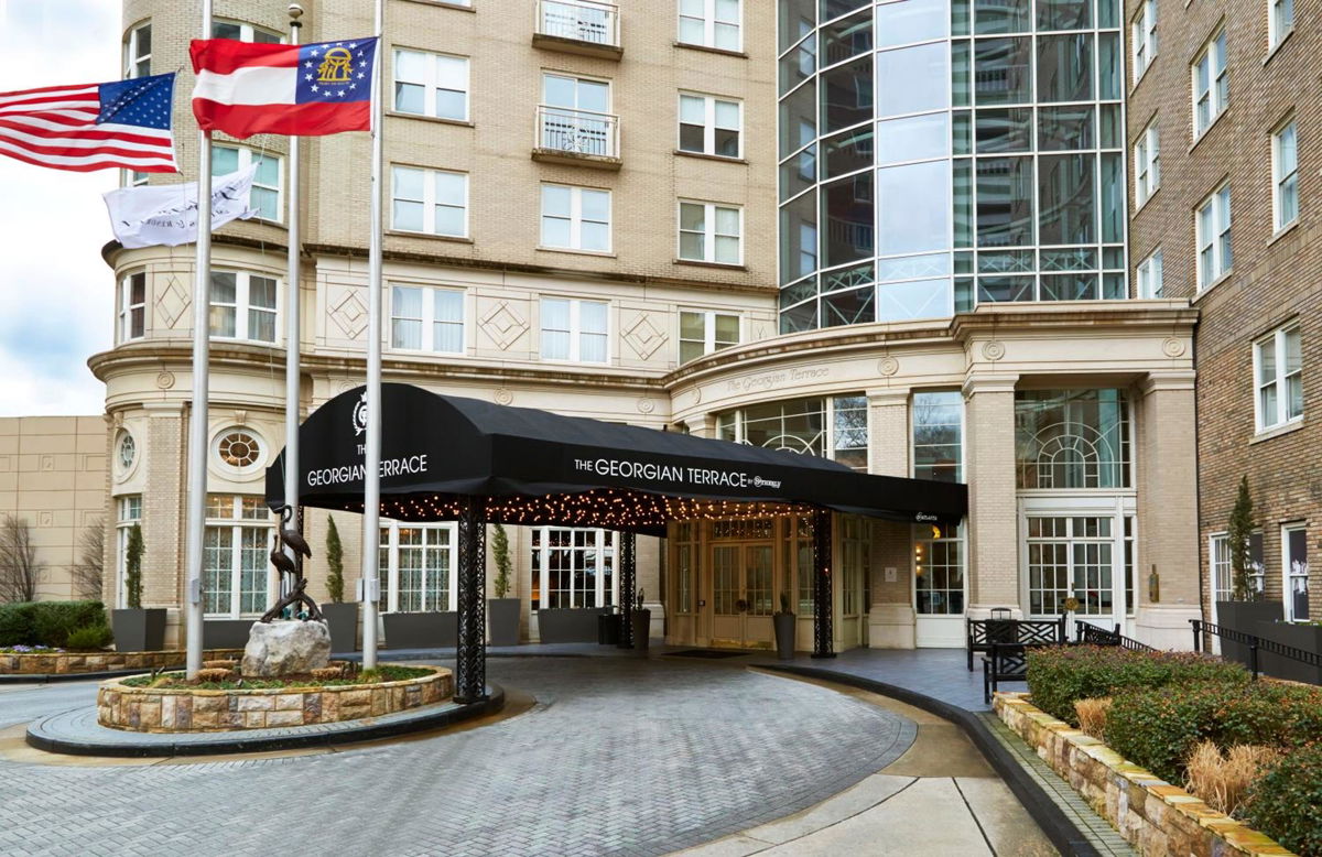 The Georgian Terrace Hotel in Atlanta, US
