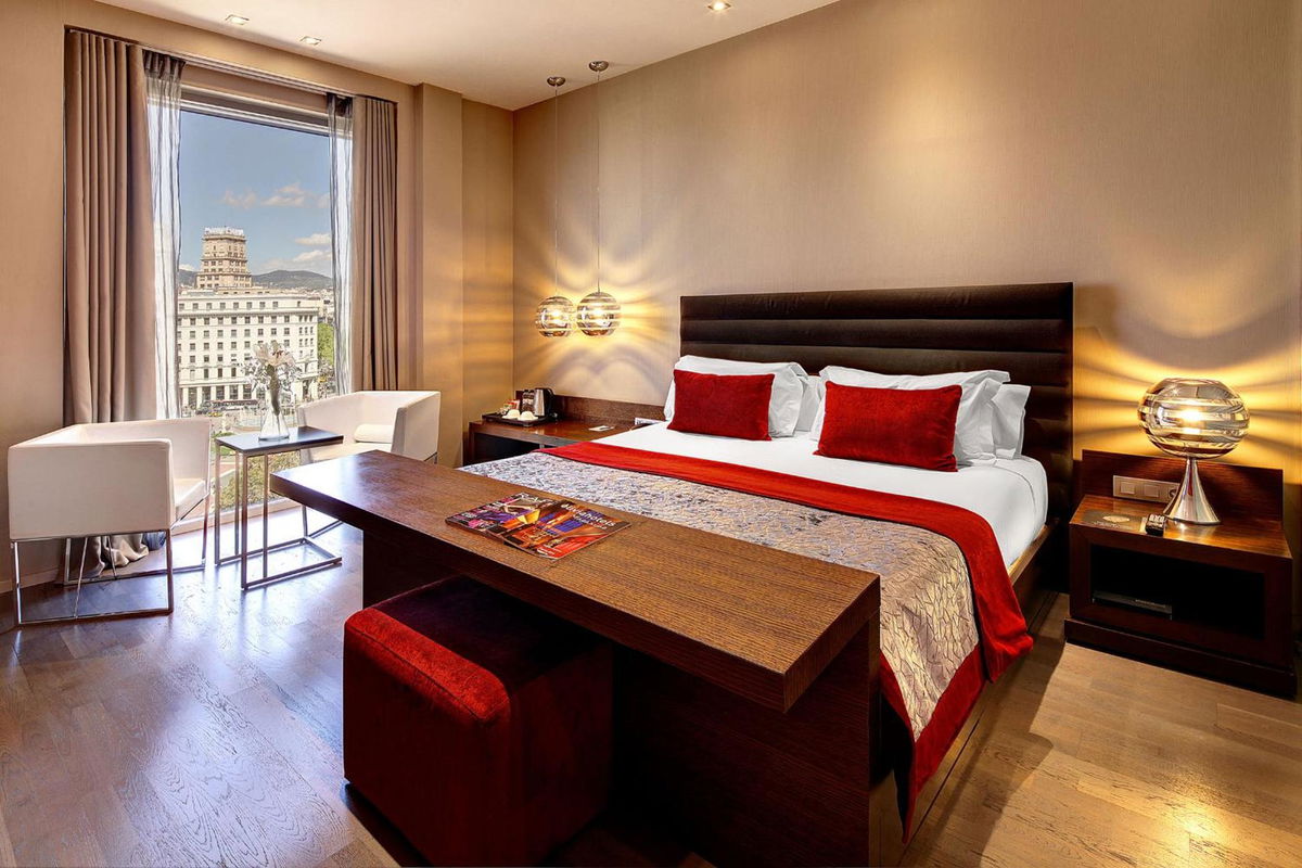 Olivia Plaza Hotel in Barcelona, es
