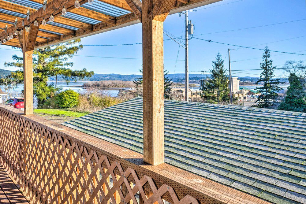Fire Pit & Bay Views: North Bend Home! photo 5