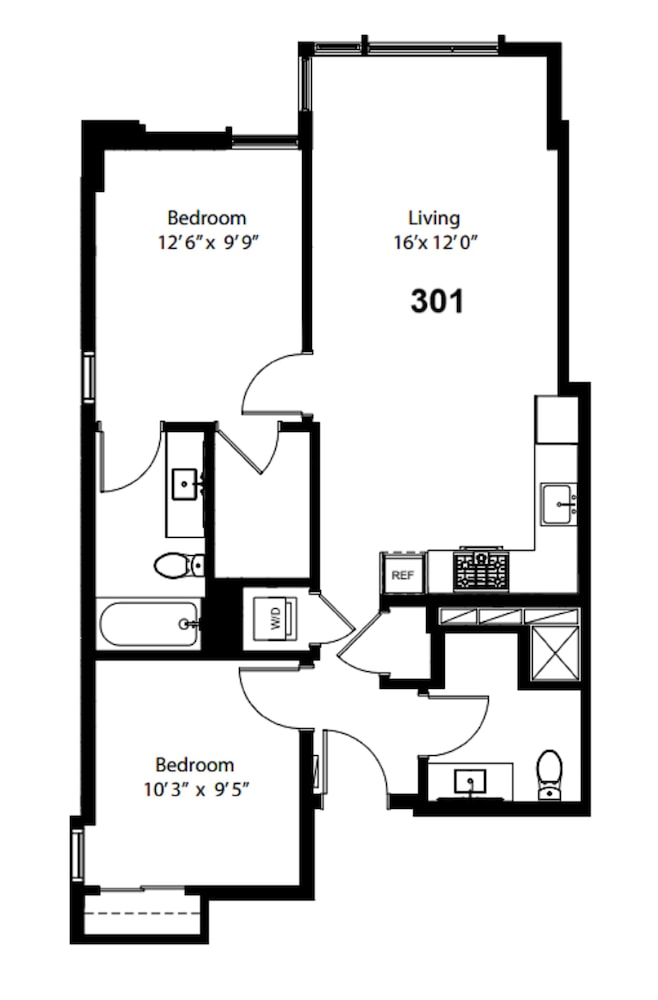 Logan Circle Furnished Apartment 2 Bedroom Apts photo 3